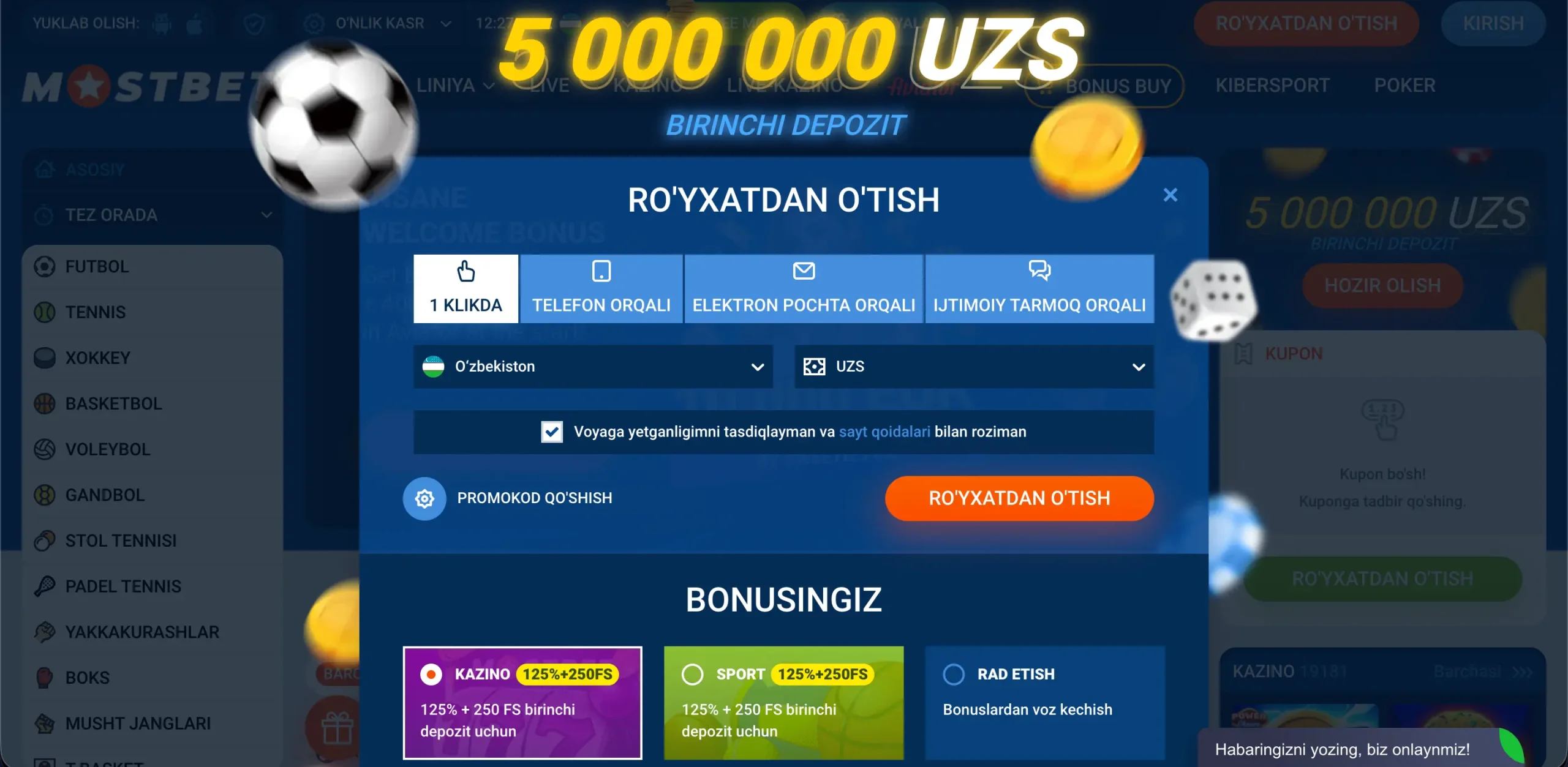 MostBet UZ 